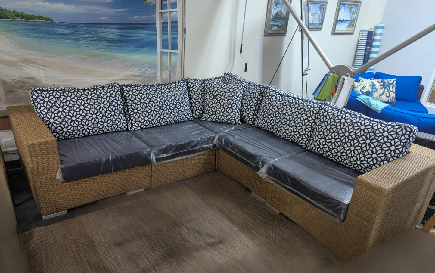 Torino 5-piece modular set with cushions