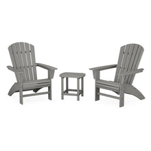 Load image into Gallery viewer, Nautical 3-Piece Curveback Adirondack Set