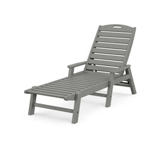 Load image into Gallery viewer, Nautical Chaise with Arms