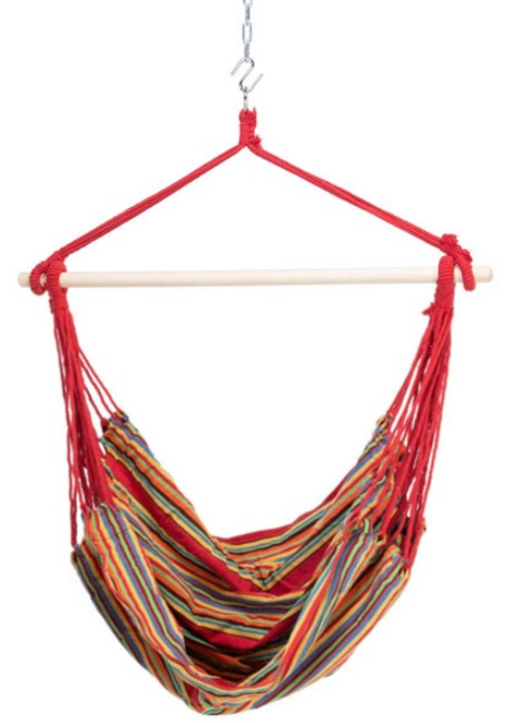 Caribbean Rope Swing, with hardware (Polyester synthetic rope)