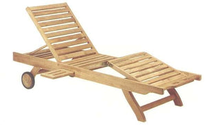 Delaware Chaise - 3 way adjustable (3 positions each)