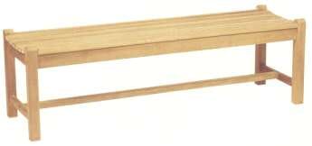 Halifax Backless Bench