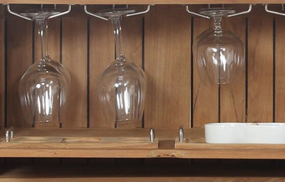 Rochester Folding Bar Console (67/41x25")