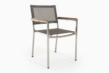 Load image into Gallery viewer, Firenze Armchair, Stainless and Batyline Sling