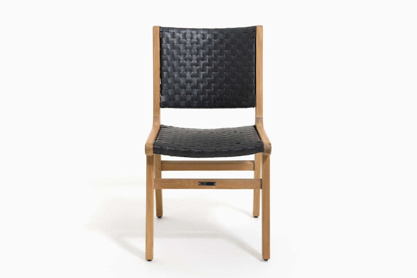 Hagen Side chair, teak frame/All-weather leather