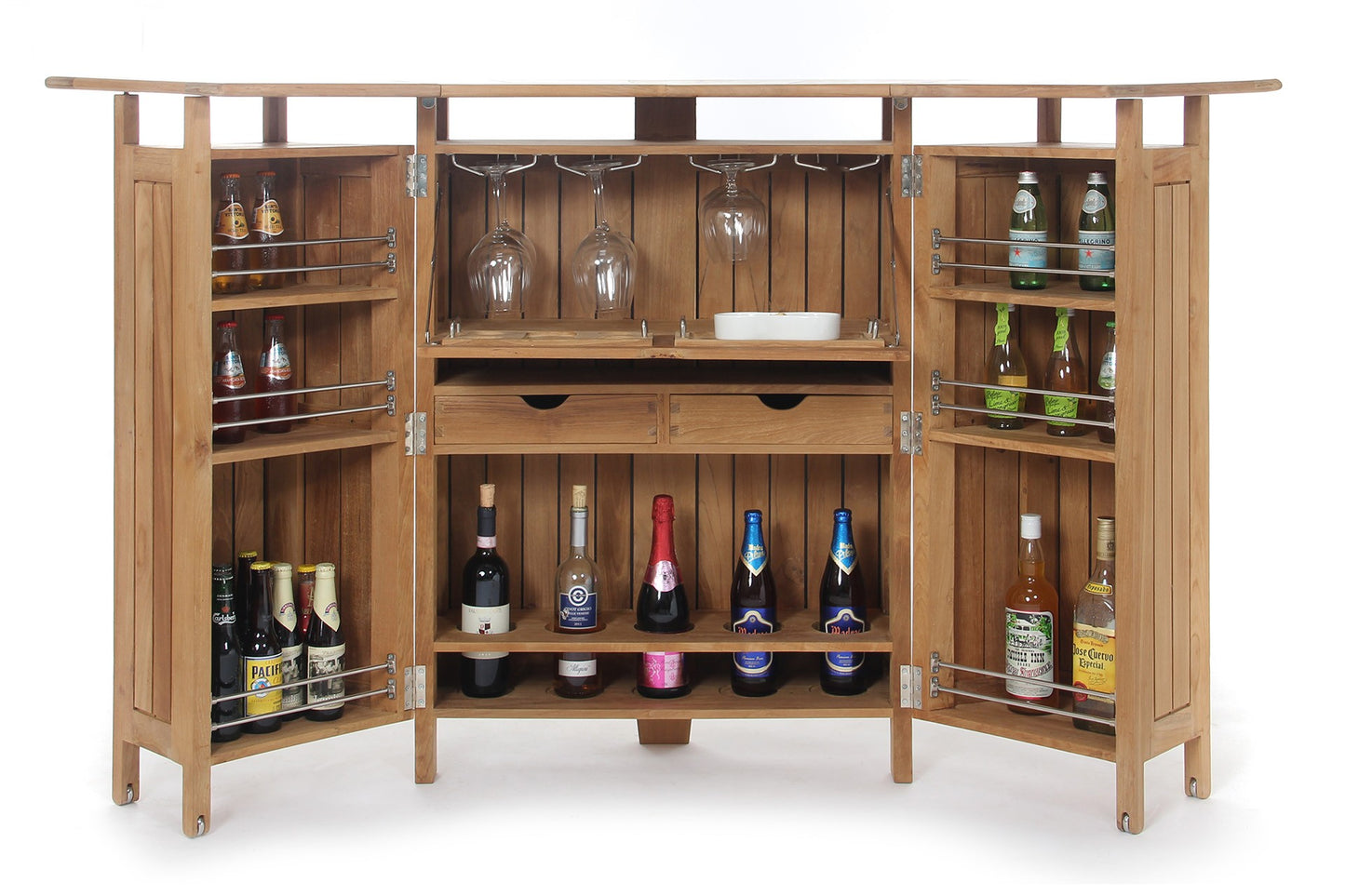 Rochester Folding Bar Console (67/41x25")