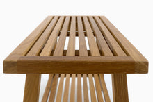 Load image into Gallery viewer, Hokkaido Bench (24&quot;) with Shelf