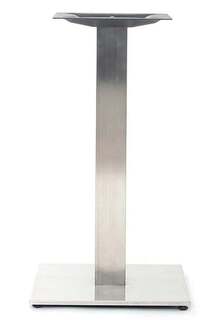 Santorini Cafetable base ONLY - Sq Base (For Round/Square), 304 Gr. (Suitable for Small tops)