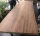 Live Edge Rectangular tabletop, Recycled slab Teak