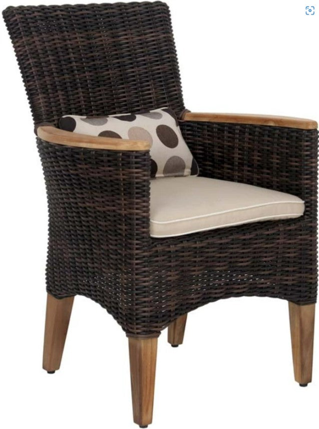 Tanzania Armchair w/ Teak Arms