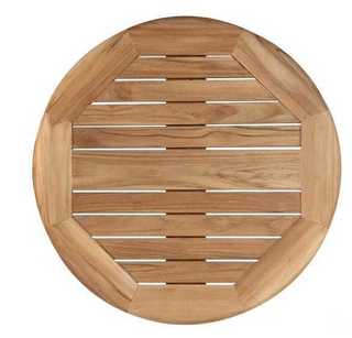 Round Teak Tabletop