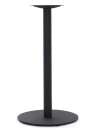 Verona Black powdercoated cafetable base ONLY - For 32/39" Sq, 43" round Top. Rnd Base (For Round Stone)