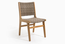 Load image into Gallery viewer, Hagen Side chair, teak frame/All-weather leather