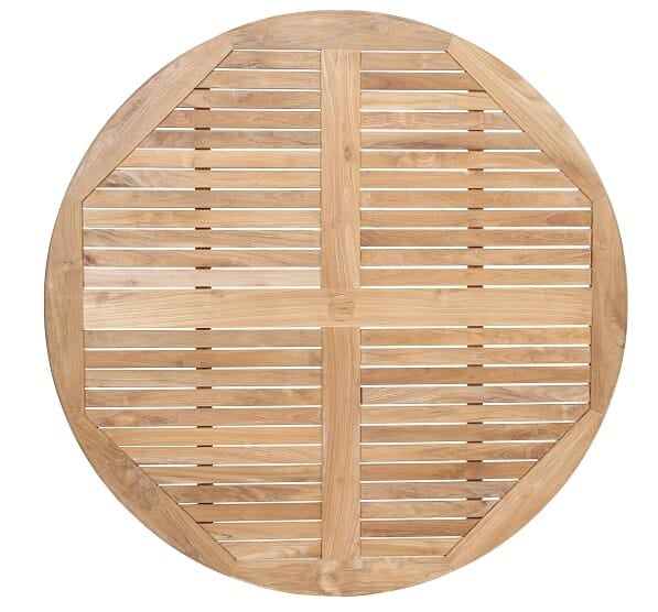 Round Teak Tabletop