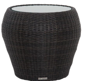 Sherena Round Side Table (Glass additional)