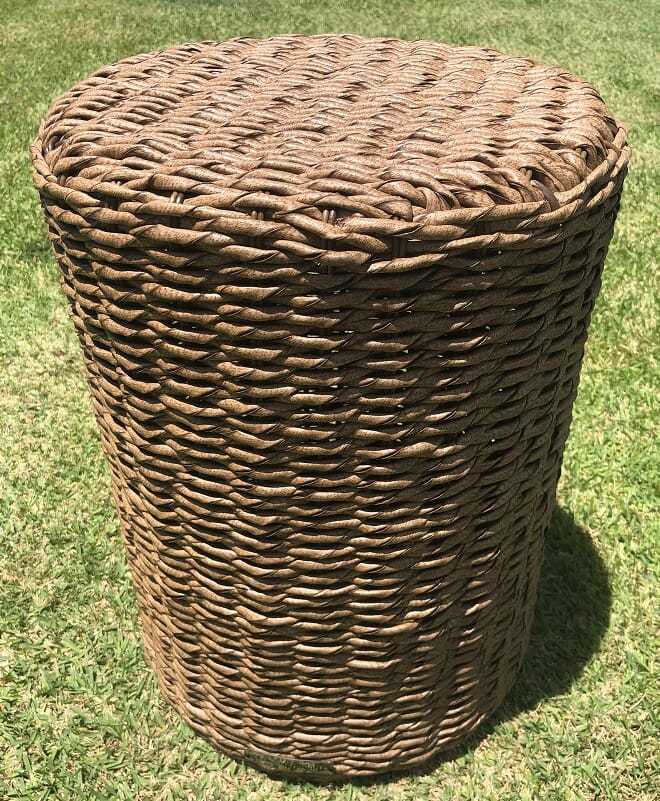 Tobago Round poolside Table (Glass additional)