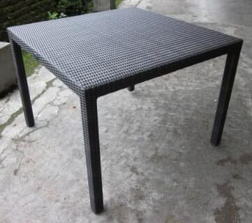 Valencia Square Dining Table (39"), KD w Grill