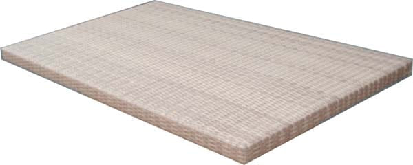 Rectangular Tabletop 79 x 39", Woven Top