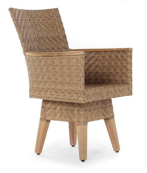 Zanzibar Swivel Armchair (cushion additional)