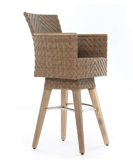 Zanzibar Swivel Bar Armchair