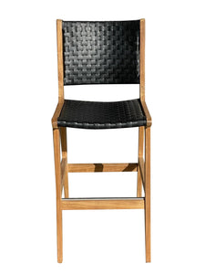 Hagen bar side chair black