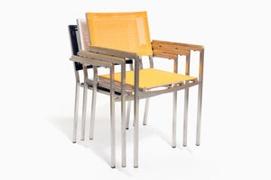 Firenze Armchair, Stainless and Batyline Sling