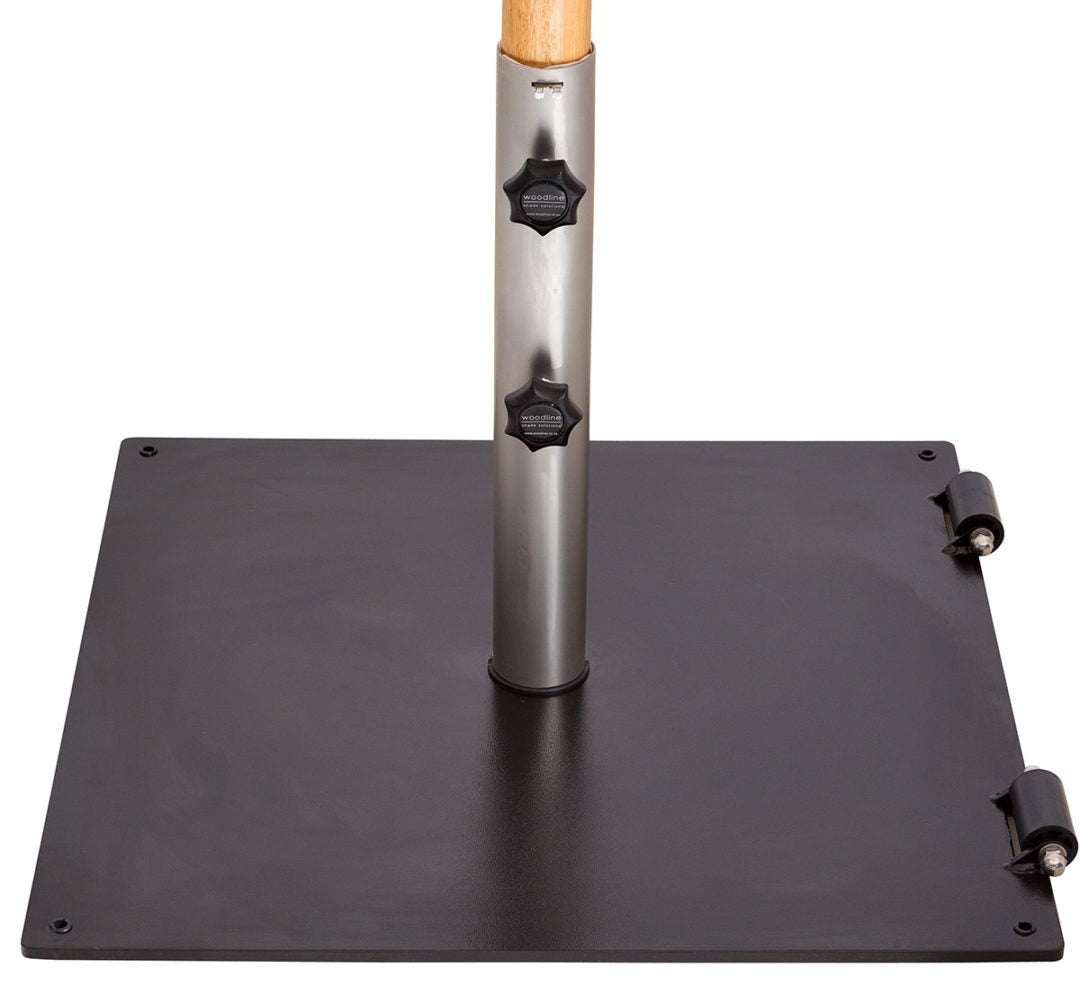 Steel, Heavy Base, Wheels