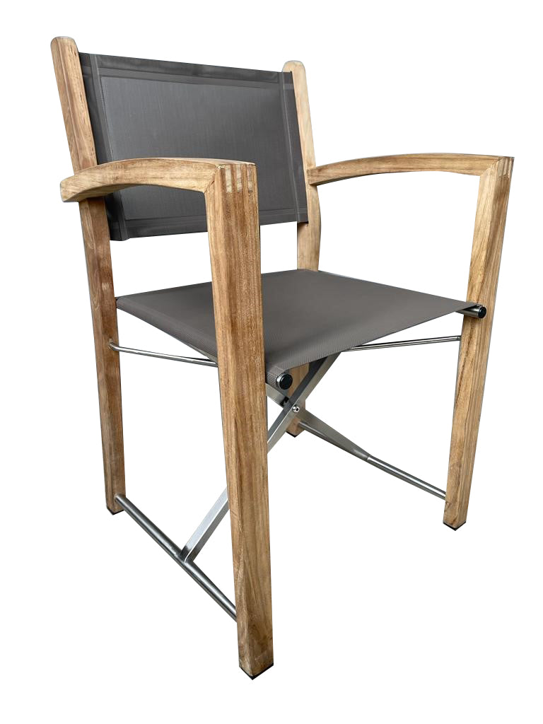 Newport folding director armchair
