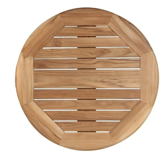 Round Teak Tabletop