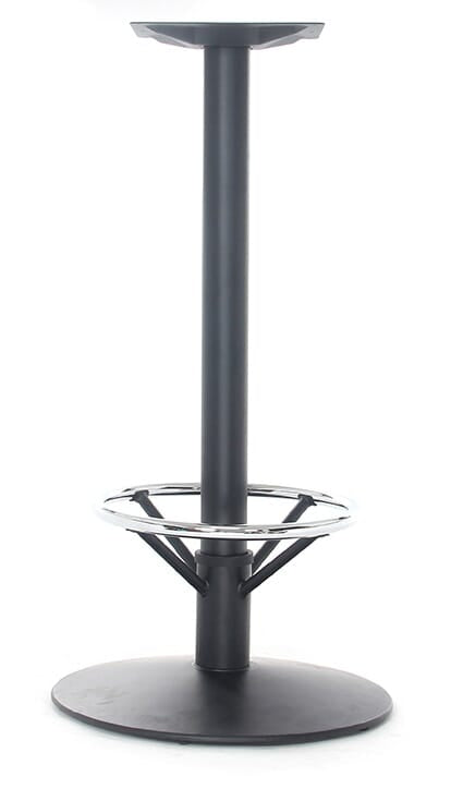 Verona Cafetable Bar table base ONLY with foot rest (For Round/Square tops)