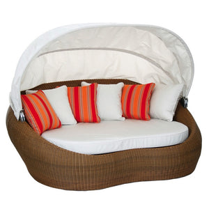 Sherena Oval Daybed, with Canopy