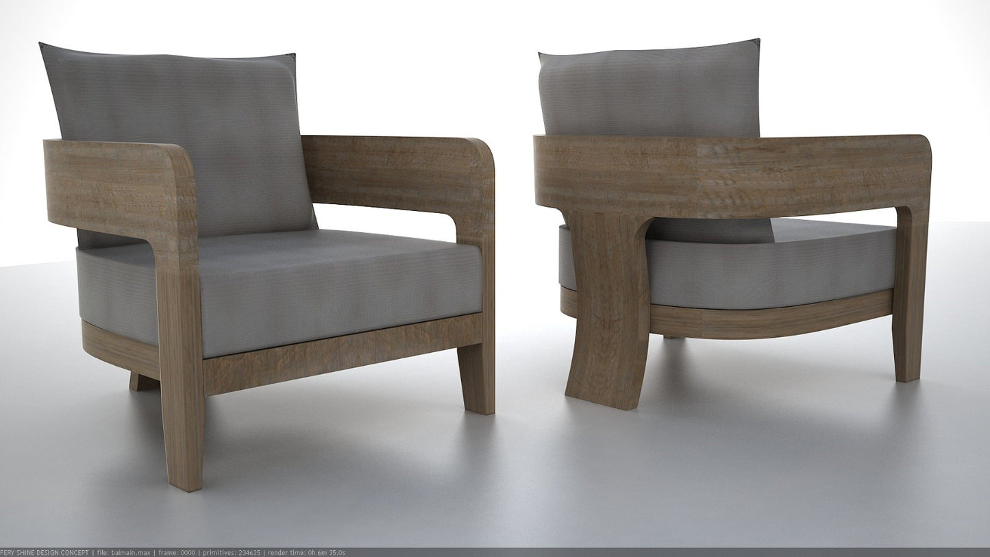Samara club armchair