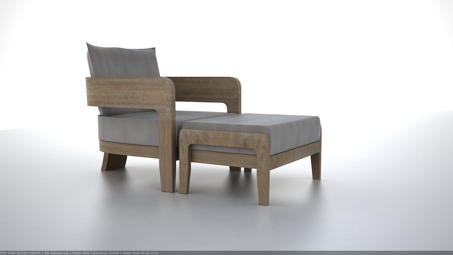 Samara club armchair