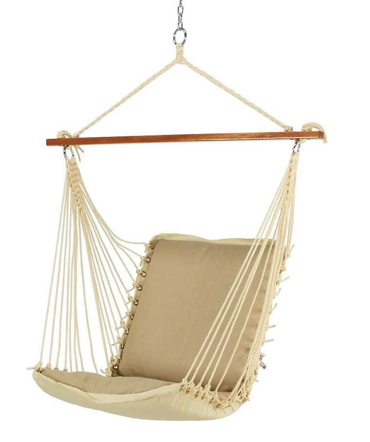 Carolina Swing, Spectrum Sand, with hardware (duracord synthetic rope)