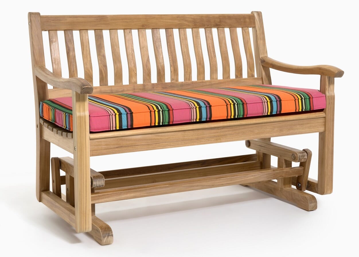 Teak wood glider online bench